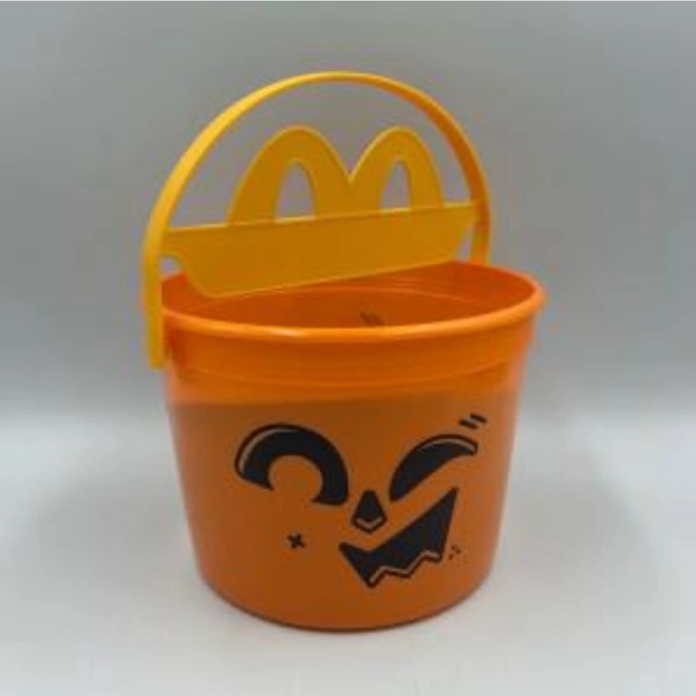 McDonald's Orange Halloween Bucket
